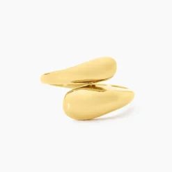 Online Histoire d'Or Bague Tizzie Acier Jaune