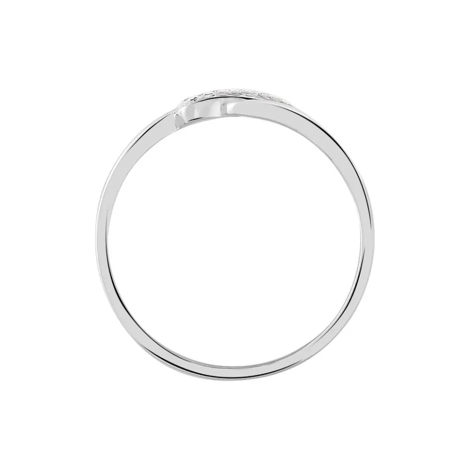 Histoire d'Or Bague Tylane Divers or blanc diamant