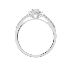 Sale Histoire d'Or Bague Urbane Platine Blanc Diamant