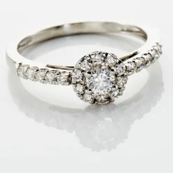 Sale Histoire d'Or Bague Urbane Platine Blanc Diamant