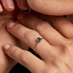 Sale Histoire d'Or Bague Valentino Or Jaune Topaze or jaune topaze bleu london