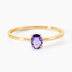 Clearance Histoire d'Or Bague Valentino Or Jaune Améthyste or jaune améthyste violet