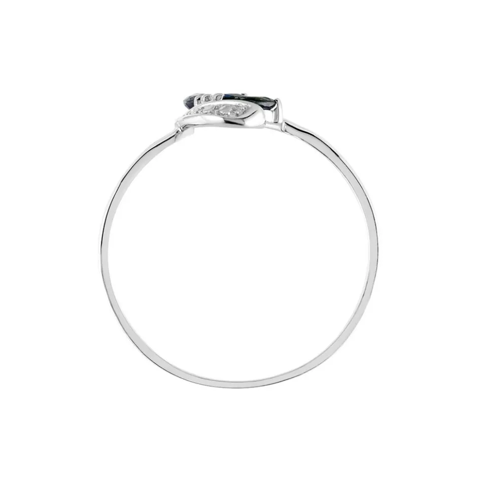 Sale Histoire d'Or Bague Valy Or Blanc Saphir