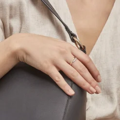 Clearance Histoire d'Or Bague Vero De Zirconium or jaune oxyde