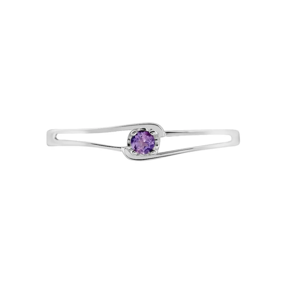 Histoire d'Or Bague Veroucha Or Blanc Amethyste* Bagues|Bagues Avec Pierre
