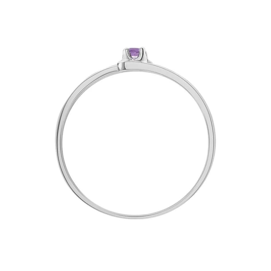 Histoire d'Or Bague Veroucha Or Blanc Amethyste* Bagues|Bagues Avec Pierre