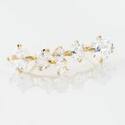 Clearance Histoire d'Or Bijoux D'oreilles Raffaele Or Jaune Oxyde De Zirconium