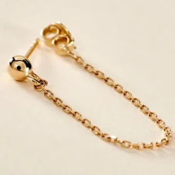 Best Histoire d'Or Boucle D'oreille Channah Or Jaune