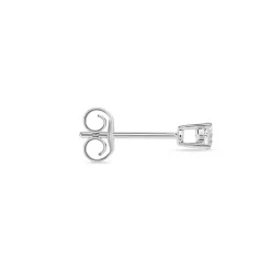 Sale Histoire d'Or Boucle D'oreille Puce Unitaire Victoria or blanc diamant