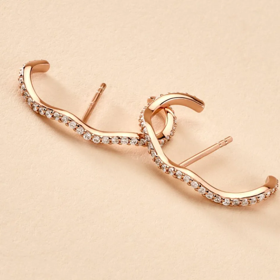 Histoire d'Or Boucles D'oreilles Lowri De Zirconium* Boucles D'Oreilles|Boucles D'Oreilles Fantaisie