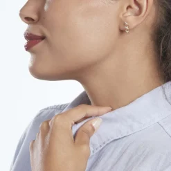 Sale Histoire d'Or Boucles D'oreilles Or Jaune Serj Oxydes De Zirconium