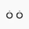 Outlet Histoire d'Or Boucles D'oreilles Pendantes Bertillianne Argent  Céramique Et Oxyde
