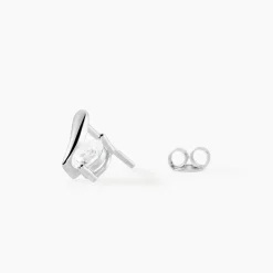 Clearance Histoire d'Or Boucles D'oreilles Pendantes April Argent Blanc Oxyde De Zirconium