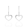 Sale Histoire d'Or Boucles D'oreilles Pendantes Cosima Argent Blanc
