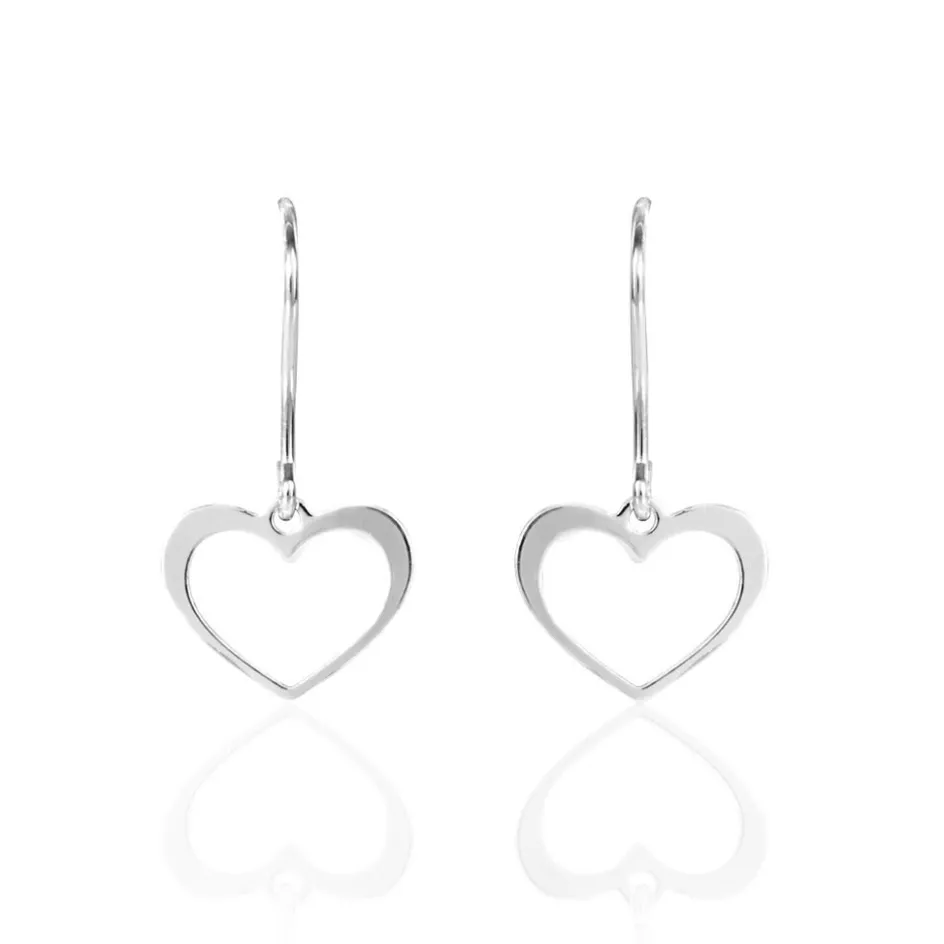 Sale Histoire d'Or Boucles D'oreilles Pendantes Cosima Argent Blanc