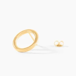 Sale Histoire d'Or Boucles D'oreilles Pendantes Gracieuse Or Jaune