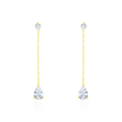 Histoire d'Or Boucles D'oreilles Pendantes Regane De Zirconium* Boucles D'Oreilles|Boucles D'Oreilles Pendantes