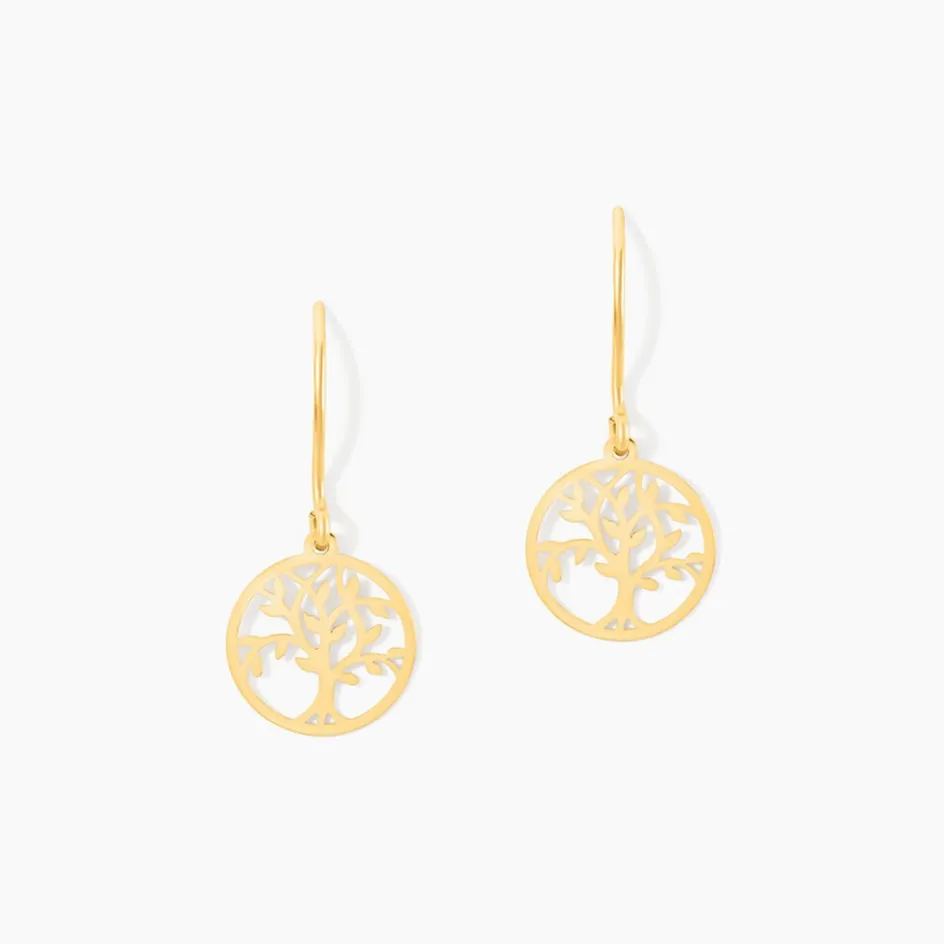 Clearance Histoire d'Or Boucles D'Oreilles Pendantes Gorden Or Jaune