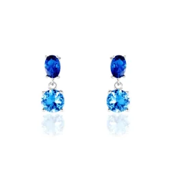 Histoire d'Or Boucles D'oreilles Pendantes Argent Blanc Brenna Oxydes De Zirconium* Boucles D'Oreilles|Boucles D'Oreilles Fantaisie