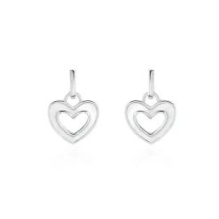 Best Histoire d'Or Boucles D'oreilles Pendantes Clarity Argent Blanc Nacre