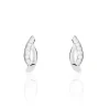 Outlet Histoire d'Or Boucles D'oreilles Pendantes Ange-line Argent Blanc Oxyde De Zirconium