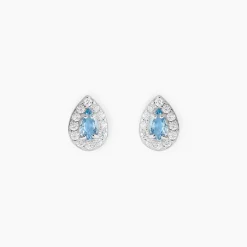 Histoire d'Or Boucles D'oreilles Puces Argent Blanc Tania Oxydes De Zirconium* Boucles D'Oreilles|Boucles D'Oreilles Fantaisie