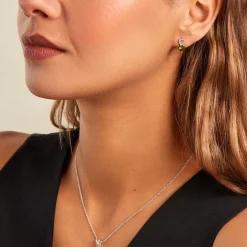 Histoire d'Or Boucles D'oreilles Puces Atieno Argent Blanc Oxyde De Zirconium* Boucles D'Oreilles|Boucles D'Oreilles Fantaisie