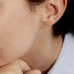 Histoire d'Or Boucles D'oreilles Puces Anne-maudae Coeurs* Boucles D'Oreilles|Clous D'Oreilles