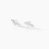 Outlet Histoire d'Or Boucles D'oreilles Puces Ainhoa Or Blanc Diamant