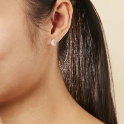 Histoire d'Or Boucles D'oreilles Puces Argent Blanc Tania Oxydes De Zirconium* Boucles D'Oreilles|Boucles D'Oreilles Fantaisie