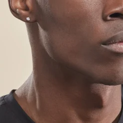 Best Histoire d'Or Boucles D'oreilles Puces Aphrodite or blanc diamant