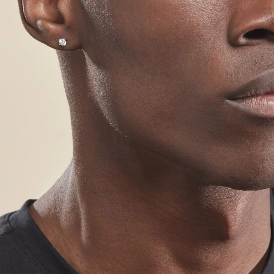 Best Histoire d'Or Boucles D'oreilles Puces Aphrodite or blanc diamant