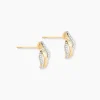 Clearance Histoire d'Or Boucles D'oreilles Puces Bathilde Or Jaune Diamant