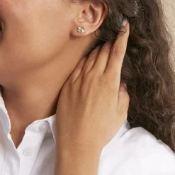 Sale Histoire d'Or Boucles D'oreilles Puces Dag Or Jaune