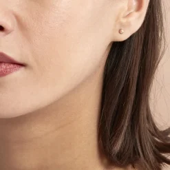 Histoire d'Or Boucles D'oreilles Puces Fidelia Boule Sablee* Boucles D'Oreilles|Clous D'Oreilles