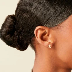 Best Histoire d'Or Boucles D'Oreilles Puces Hohepa Or Jaune