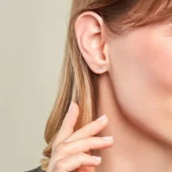 Sale Histoire d'Or Boucles D'oreilles Puces Iuliana Or Jaune Oxyde De Zirconium