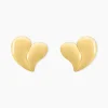 Clearance Histoire d'Or Boucles D'oreilles Puces Madlie Acier Jaune