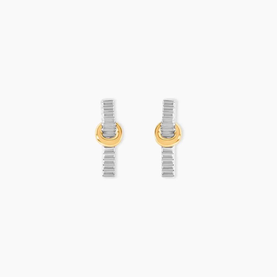 Clearance Histoire d'Or Boucles D'Oreilles Puces Or Jaune