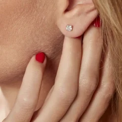 Sale Histoire d'Or Boucles D'oreilles Puces Or Jaune Doreen Oxydes De Zirconium or jaune oxyde