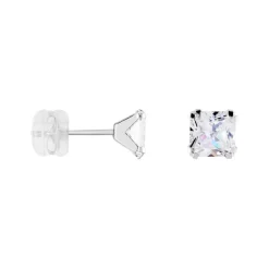 Histoire d'Or Boucles D'oreilles Puces Or Blanc Doreen Oxydes De Zirconium* Boucles D'Oreilles|Clous D'Oreilles