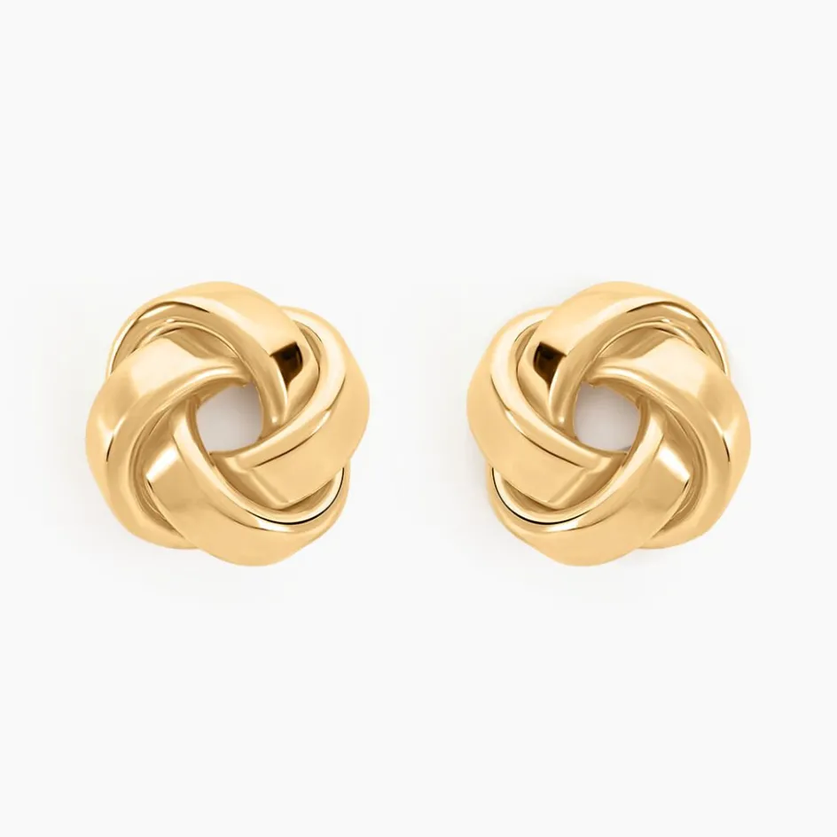 Clearance Histoire d'Or Boucles D'oreilles Puces Or Jaune Gauderique