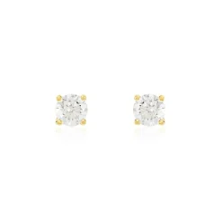 Histoire d'Or Boucles D'oreilles Puces Or Jaune Aphrodite Diamants* Boucles D'Oreilles|Clous D'Oreilles