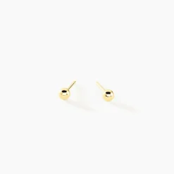 Discount Histoire d'Or Boucles D'oreilles Puces Fidelia or jaune