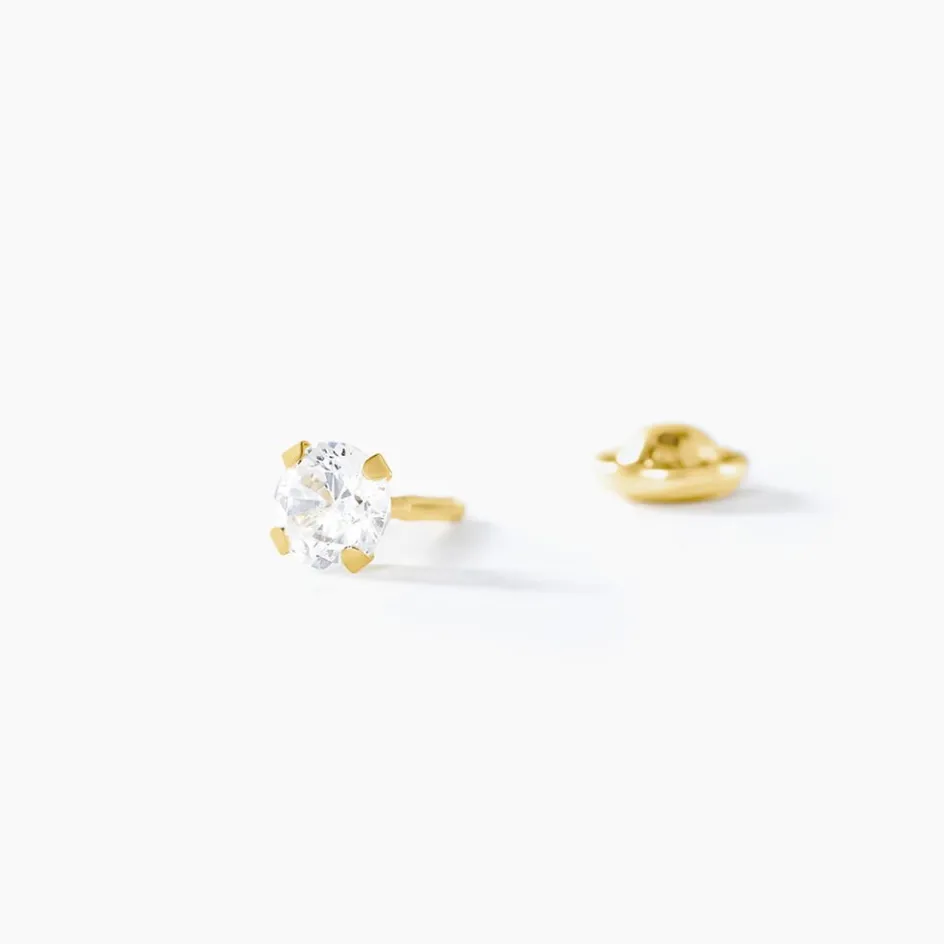 Histoire d'Or Boucles D'oreilles Puces Pepita De Zirconium* Boucles D'Oreilles|Clous D'Oreilles