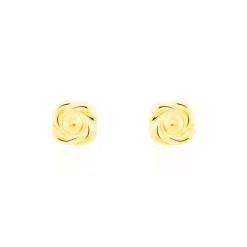 Clearance Histoire d'Or Boucles D'oreilles Puces Philine Fleur Or Jaune