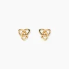 Clearance Histoire d'Or Boucles D'oreilles Puces Philine Fleur Or Jaune