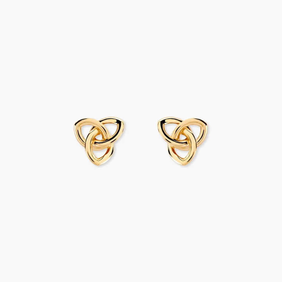 Clearance Histoire d'Or Boucles D'oreilles Puces Philine Fleur Or Jaune