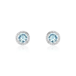 Histoire d'Or Boucles D'oreilles Puces Rio Argent Blanc Oxyde* Boucles D'Oreilles|Boucles D'Oreilles Fantaisie