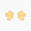 Sale Histoire d'Or Boucles D'oreilles Puces Rahima Acier Jaune